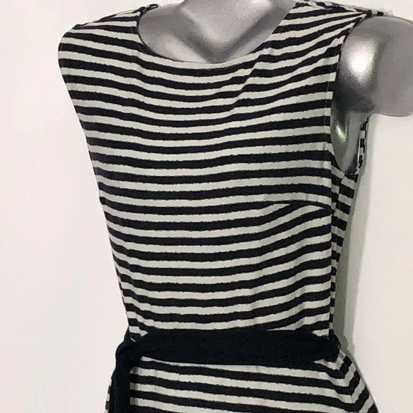 Super cute ANN TAYLOR nautical sleeveless scoop neck dress - Picture 5 of 8